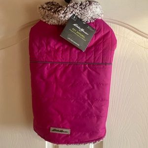 NWT Eddie Bauer size medium pet coat for dog.